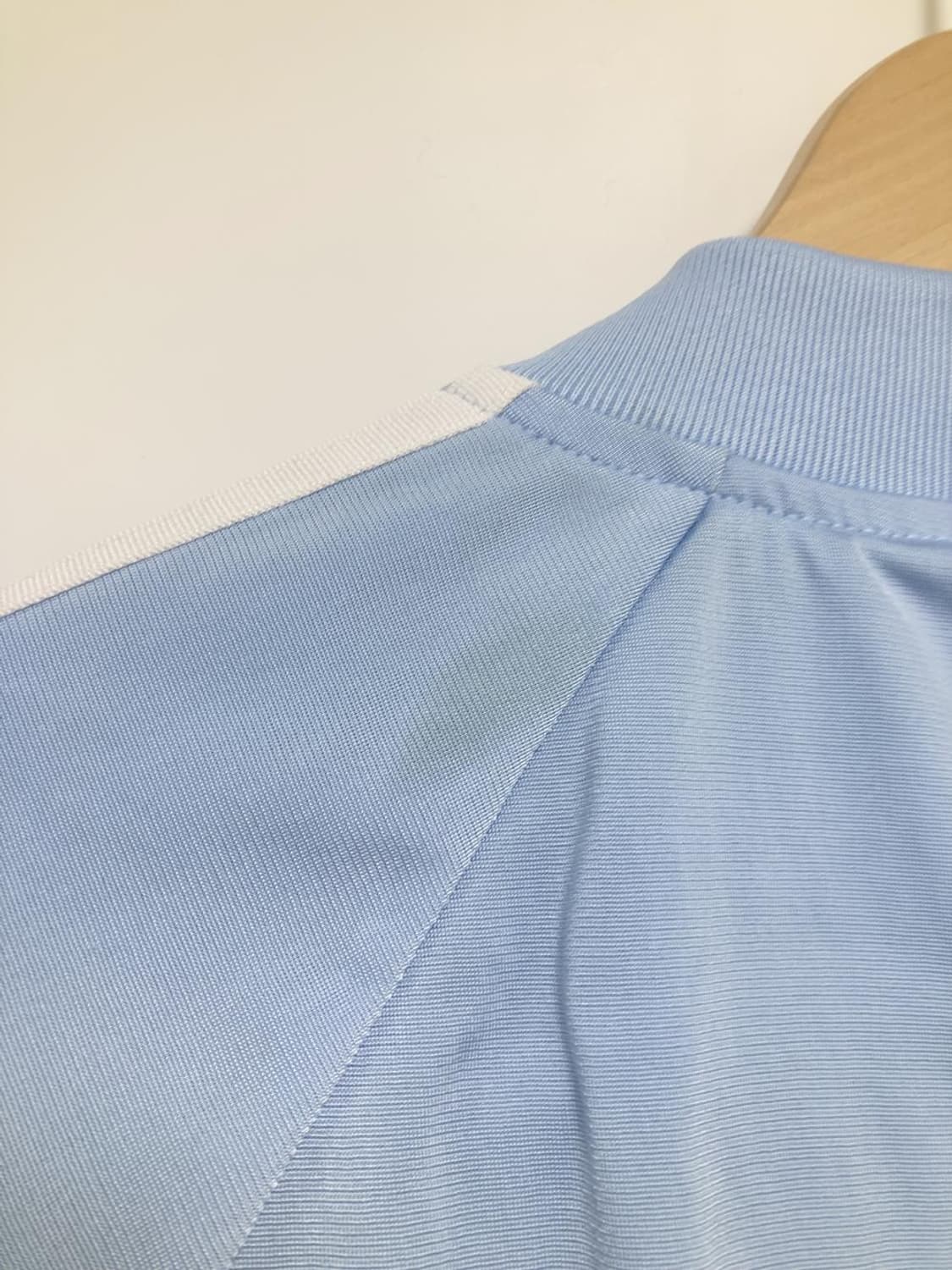 아디다스 스카이 블루 져지 백로고 자켓 트랙탑 집업 상품이미지5