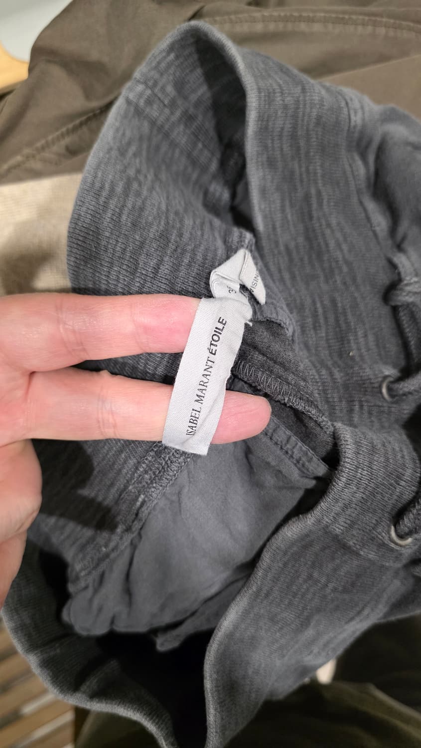 이자벨 마랑 에뚜왈 차콜 조거 팬츠 38 상품이미지4