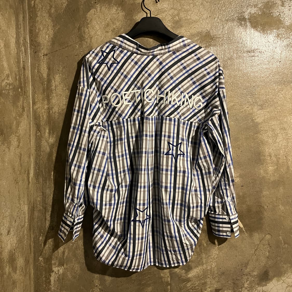 쥬시쥬디 코튼 체크 셔츠 자켓 상품이미지4