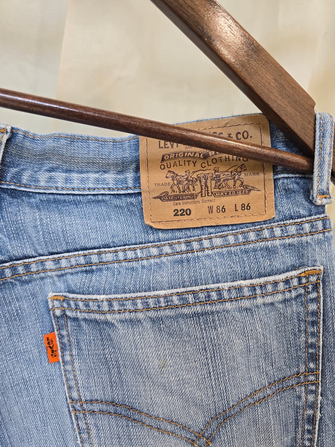 빈티지 리바이스 USA오렌지탭220 상품이미지4