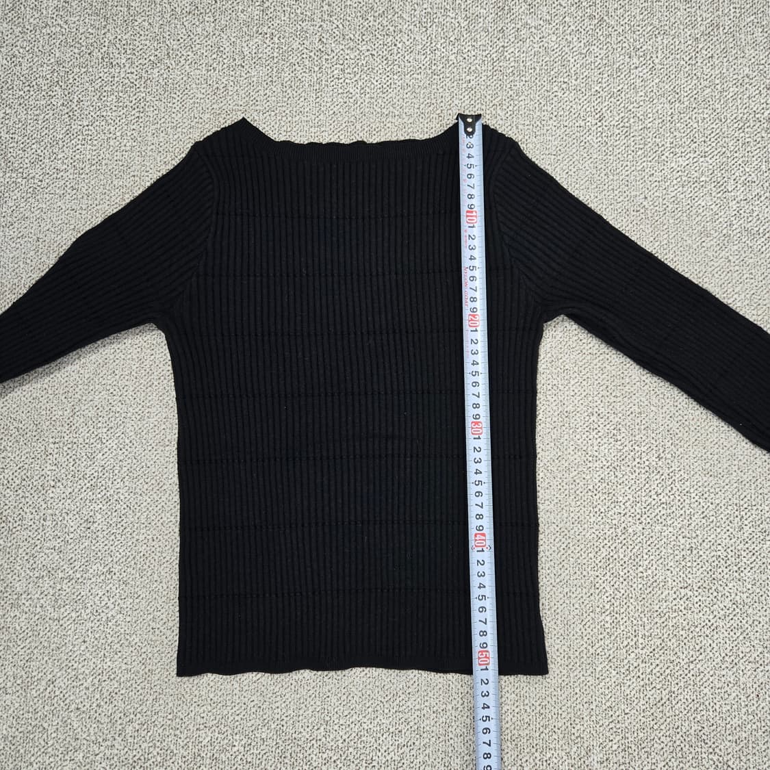0183. 에고이스트  24SS 골지 니트 긴팔 티셔츠 55 상품이미지9