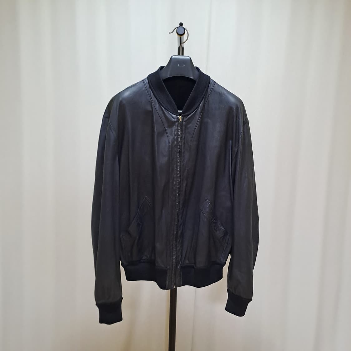 (택포) BALLY 발리 리버서블 리얼레더 블루종 115-120 A615 상품이미지1