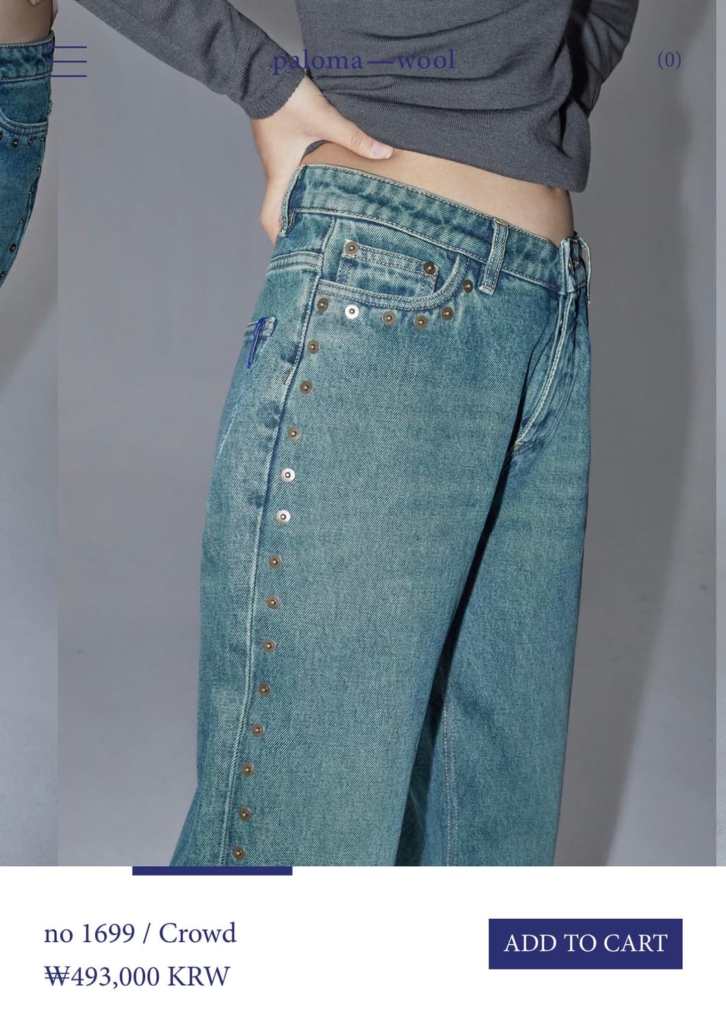 Palomawool crowd jean (38) 상품이미지2