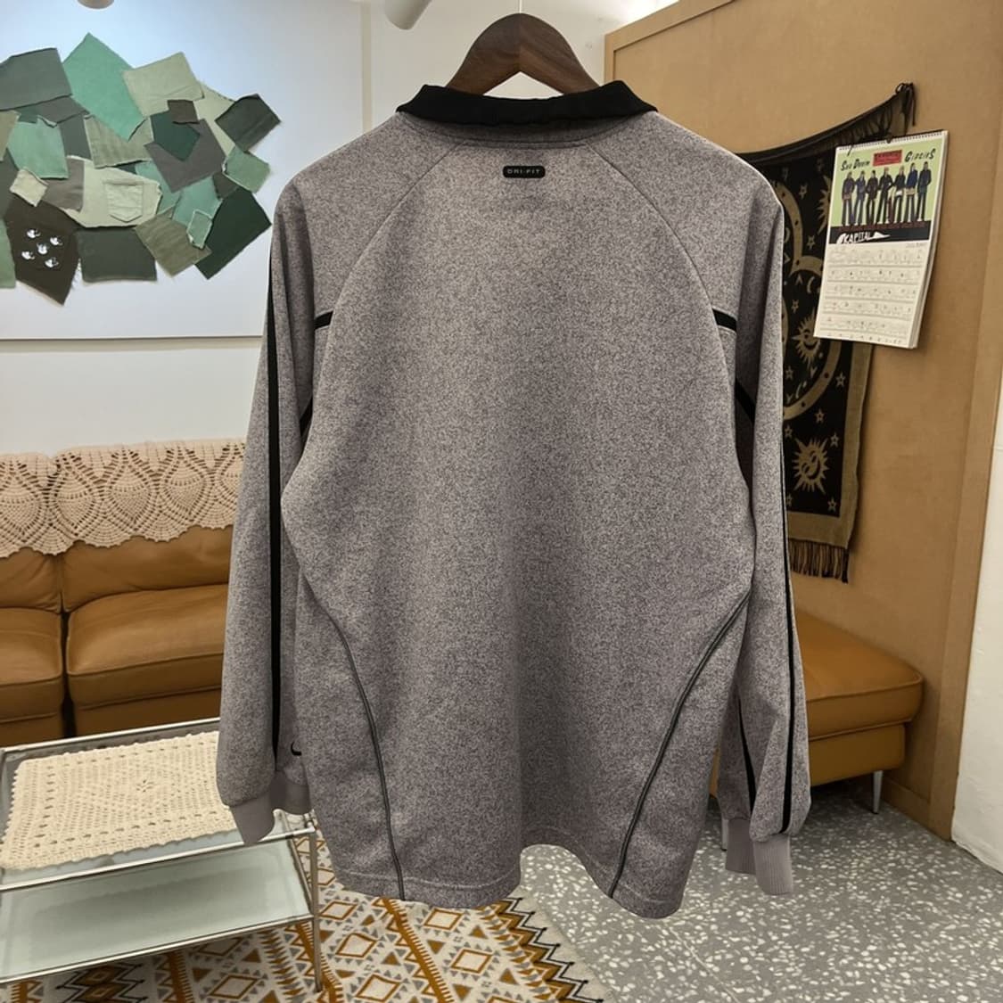 나이키 빈티지 캐주얼 스트릿 스톤패턴 져지 집업 105 C10978 상품이미지4