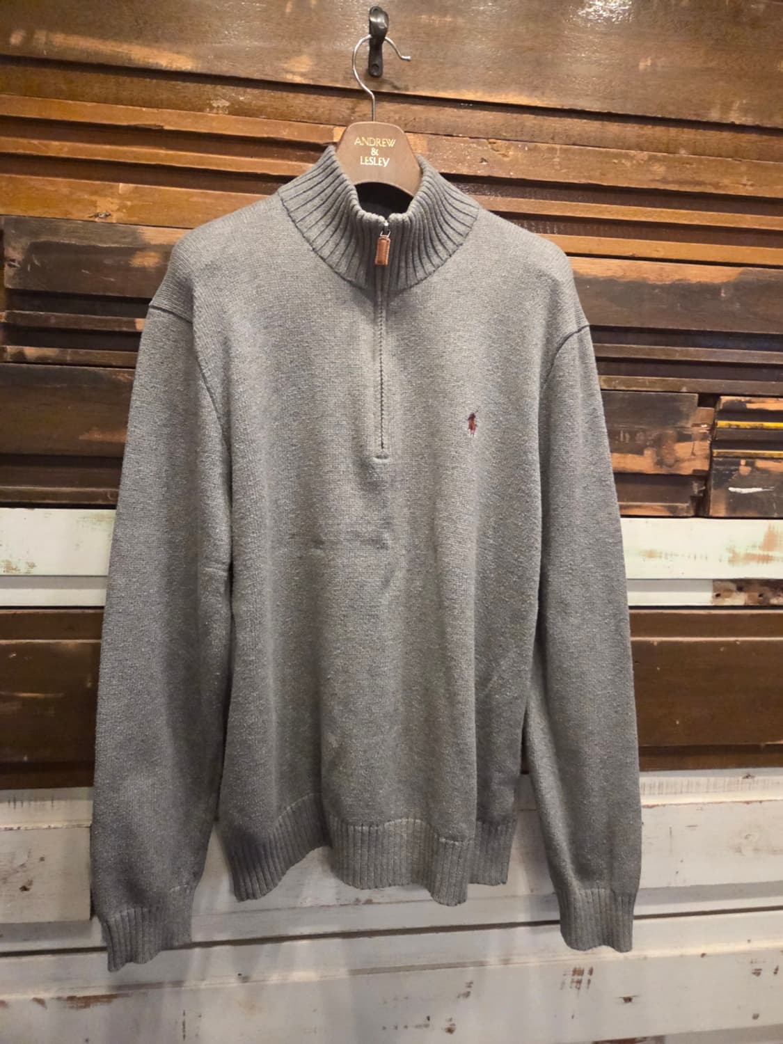 폴로랄프로렌 짚업니트 상품이미지1