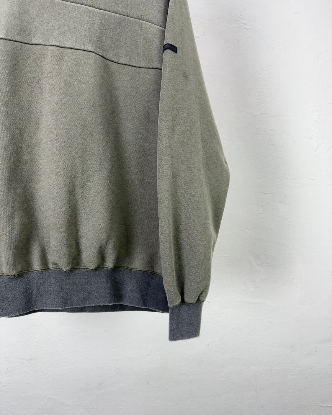 엔할리우드 하이넥 밀리터리 오버 스웨트 셔츠 상품이미지5