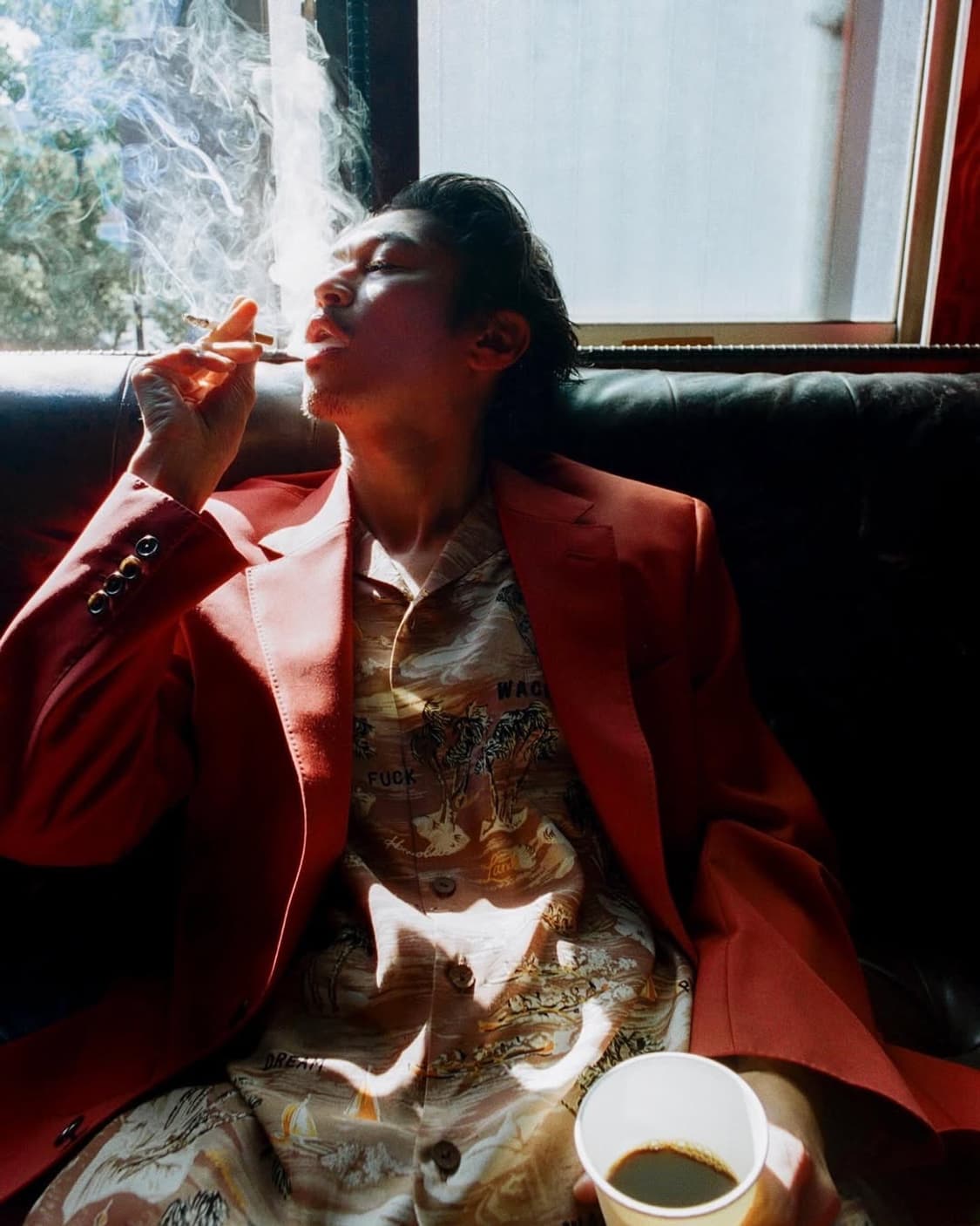 와코마리아 24ss 레이온 셔츠 상품이미지3