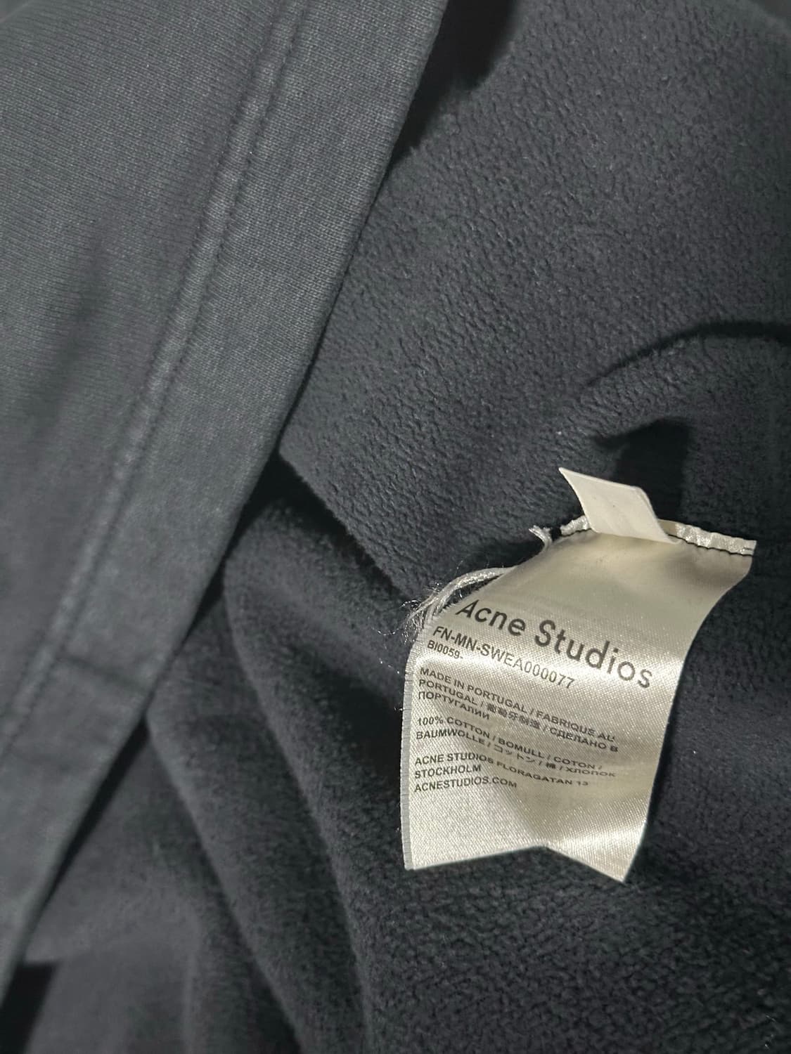 아크네 스튜디오 맨투맨(XL) 상품이미지3