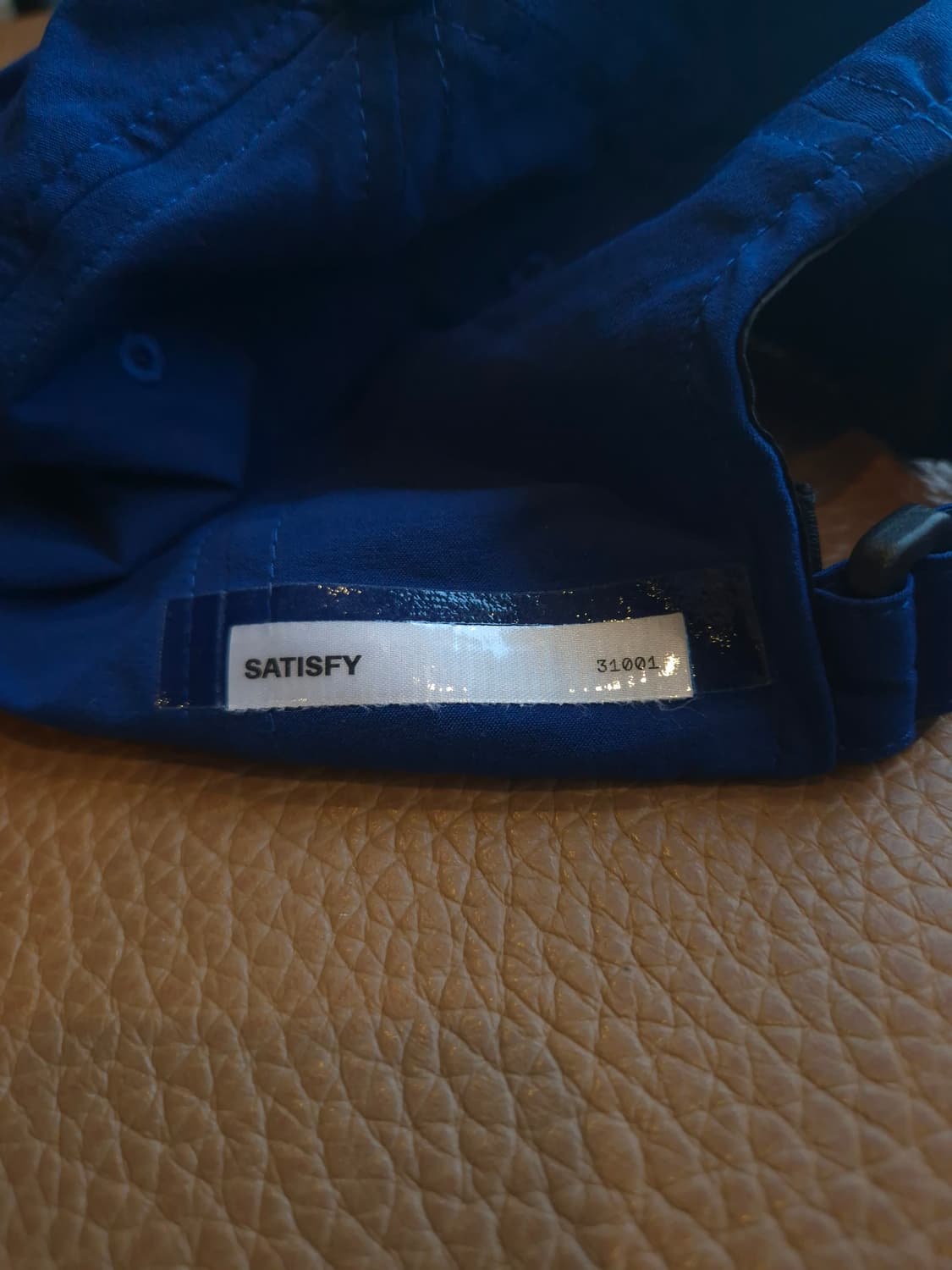 SATISFY 새티스파이 블루 러닝캡 상품이미지2