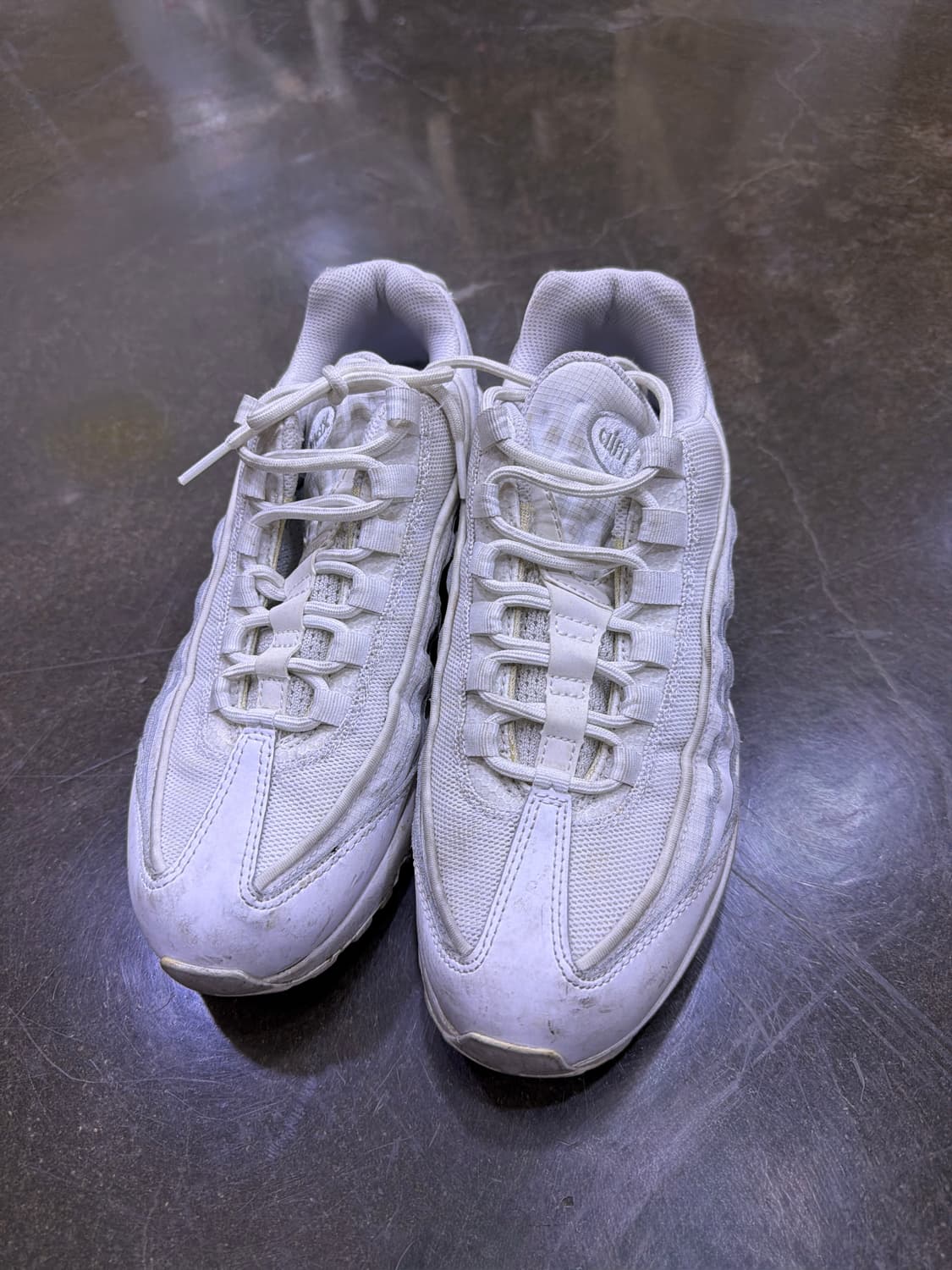 나이키 에어맥스95 에센셜 트리플화이트 슈즈 260 상품이미지2