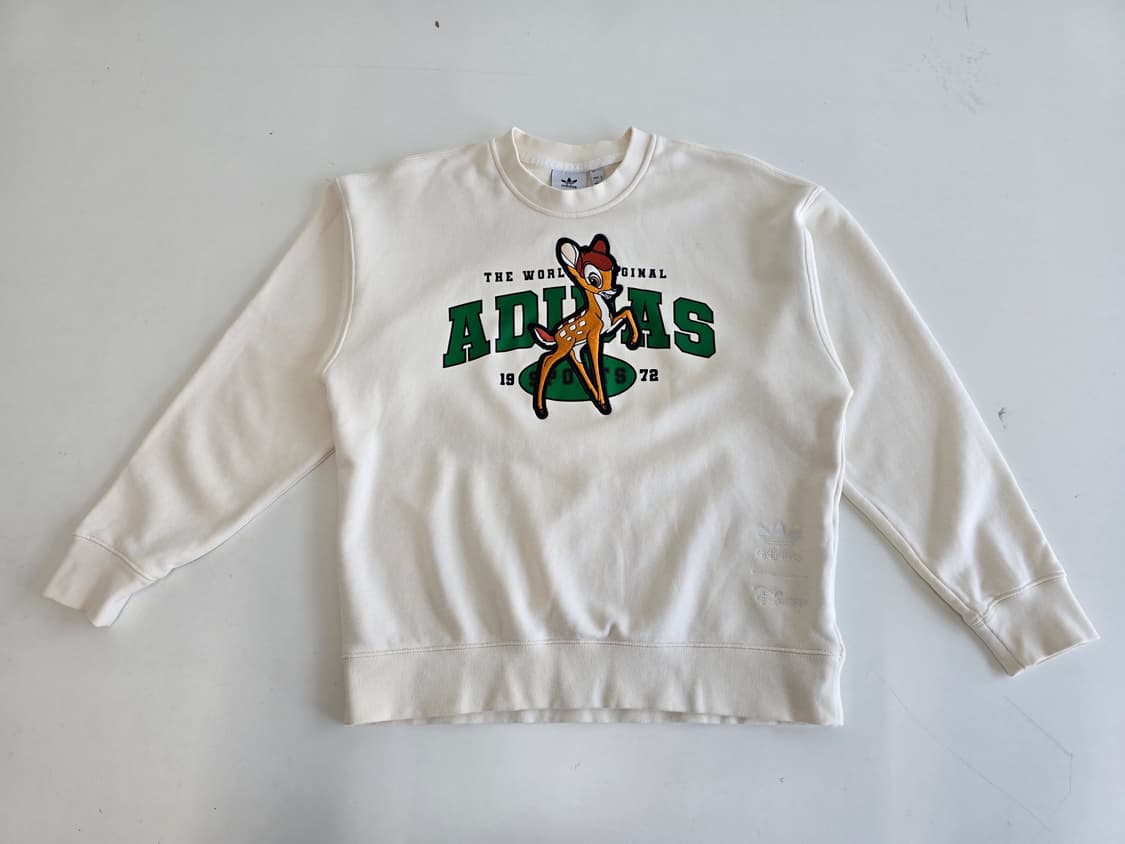 오리지날 아디다스 X 디즈니 밤비 스웨트 셔츠 XS 상품이미지2