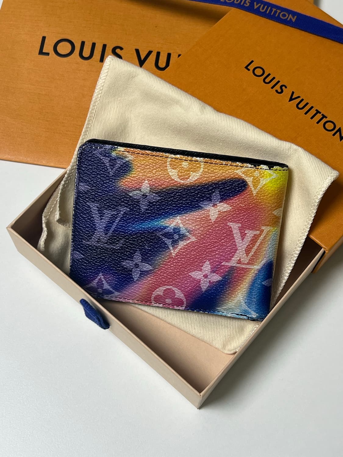 [정품] 루이비통 선센 멀티플 월렛 반지갑 상품이미지4