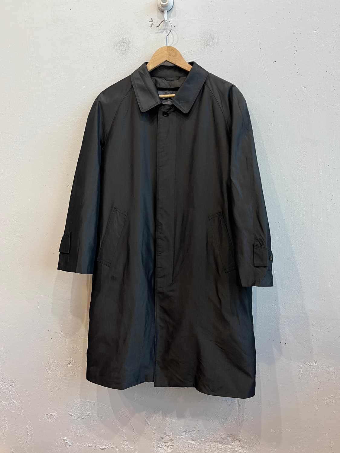 발렌시아가 퓨어실크 트렌치코트 상품이미지1