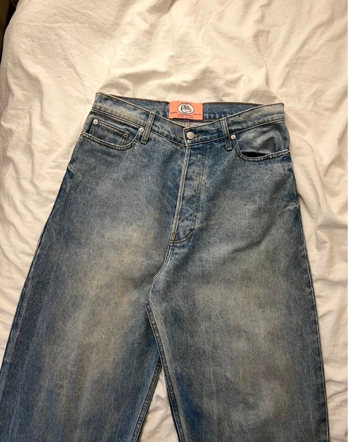 shapesUSA 선데이 블루 베기 데님 32 상품이미지5