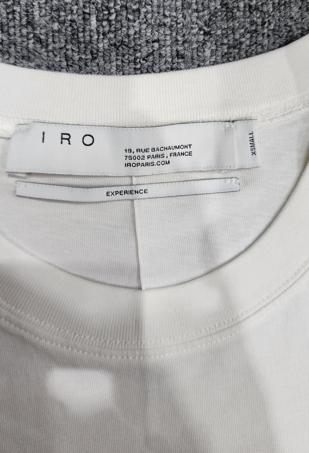 IRO 이로 SELECTIVELY SOCIAL 프린지 티셔츠 XS 상품이미지6