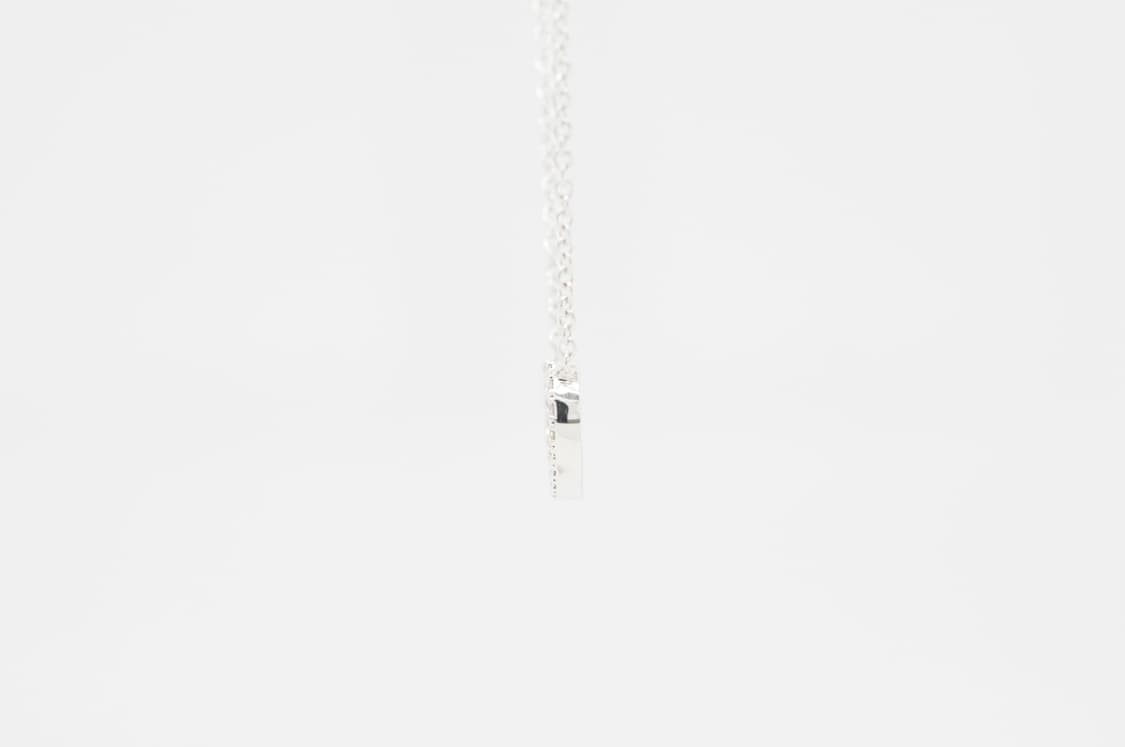 티파니앤코 메트로하트 18P 천연 다이아 18K 화이트골드 펜던트 목걸이 상품이미지4