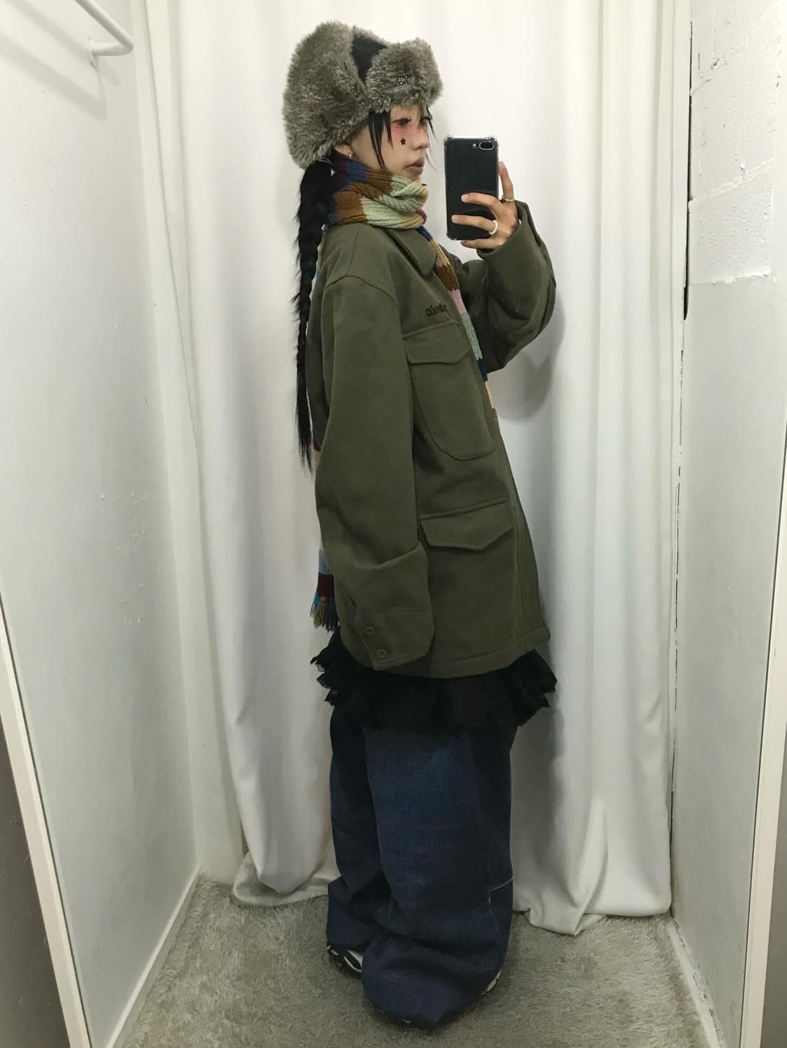 Hysteric Glamour Logo Embroidery Coat  상품이미지5