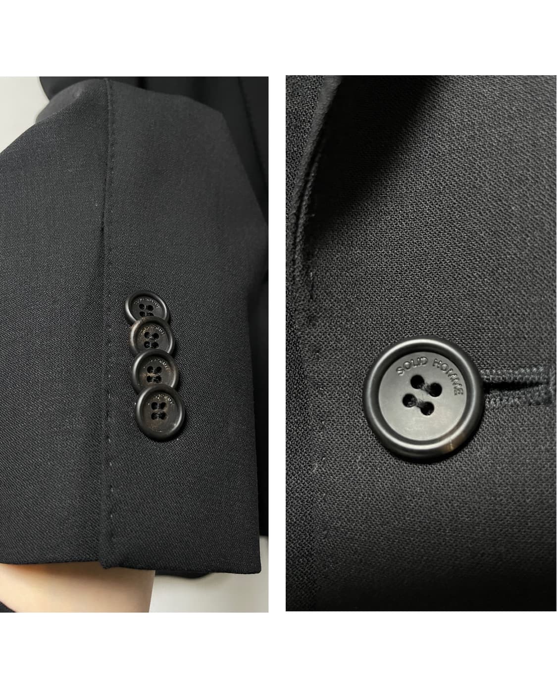 SOLID HOMME 솔리드옴므 남성 울 스판 블레이저 정장자켓 48 상품이미지6