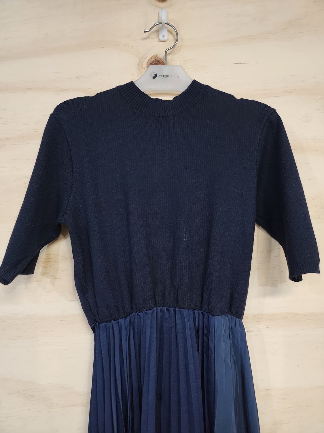 561) 여성 플리츠 번팔 롱 원피스 상품이미지4