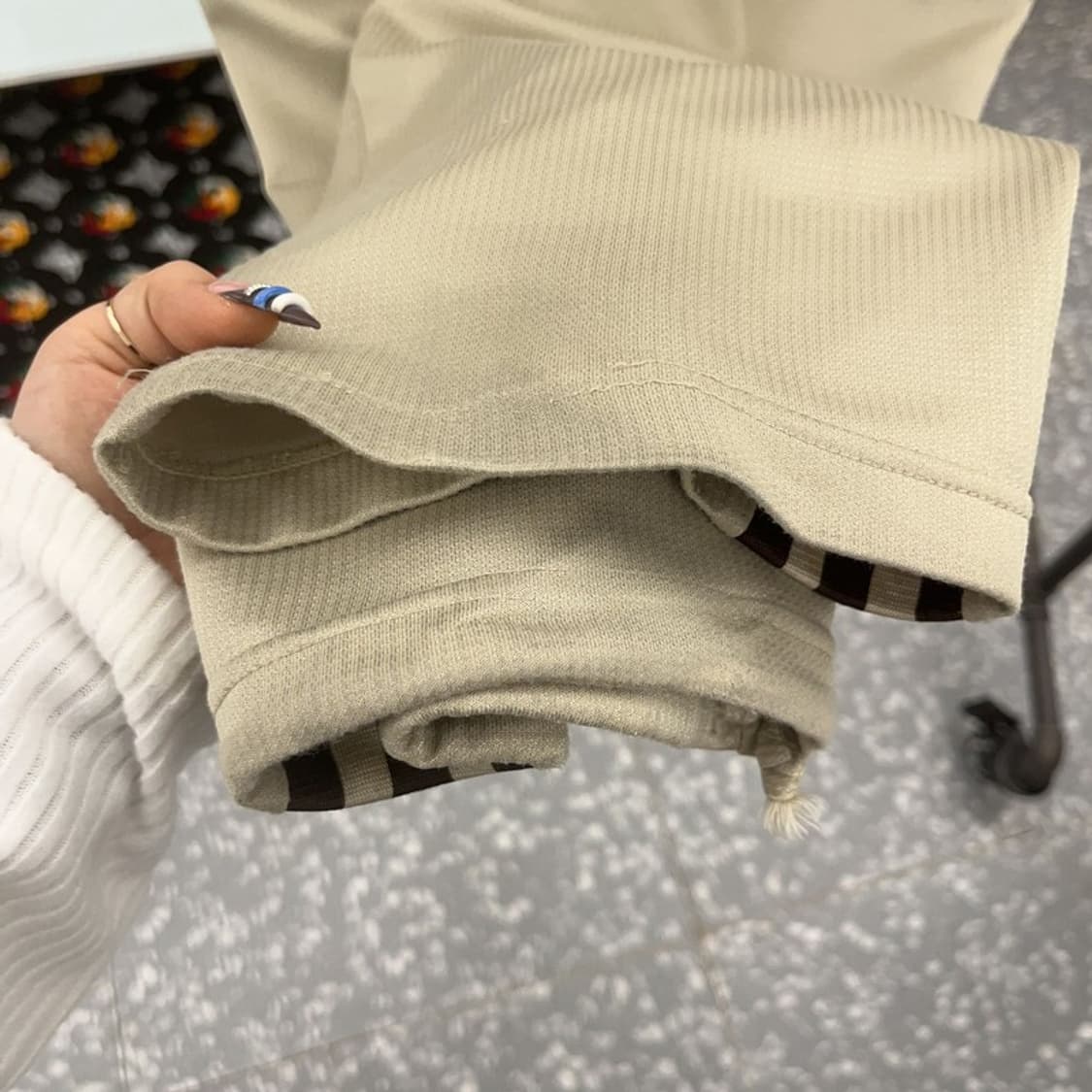 아디다스 아디컬러 클래식 크림 져지 트랙팬츠 L C07676 상품이미지6