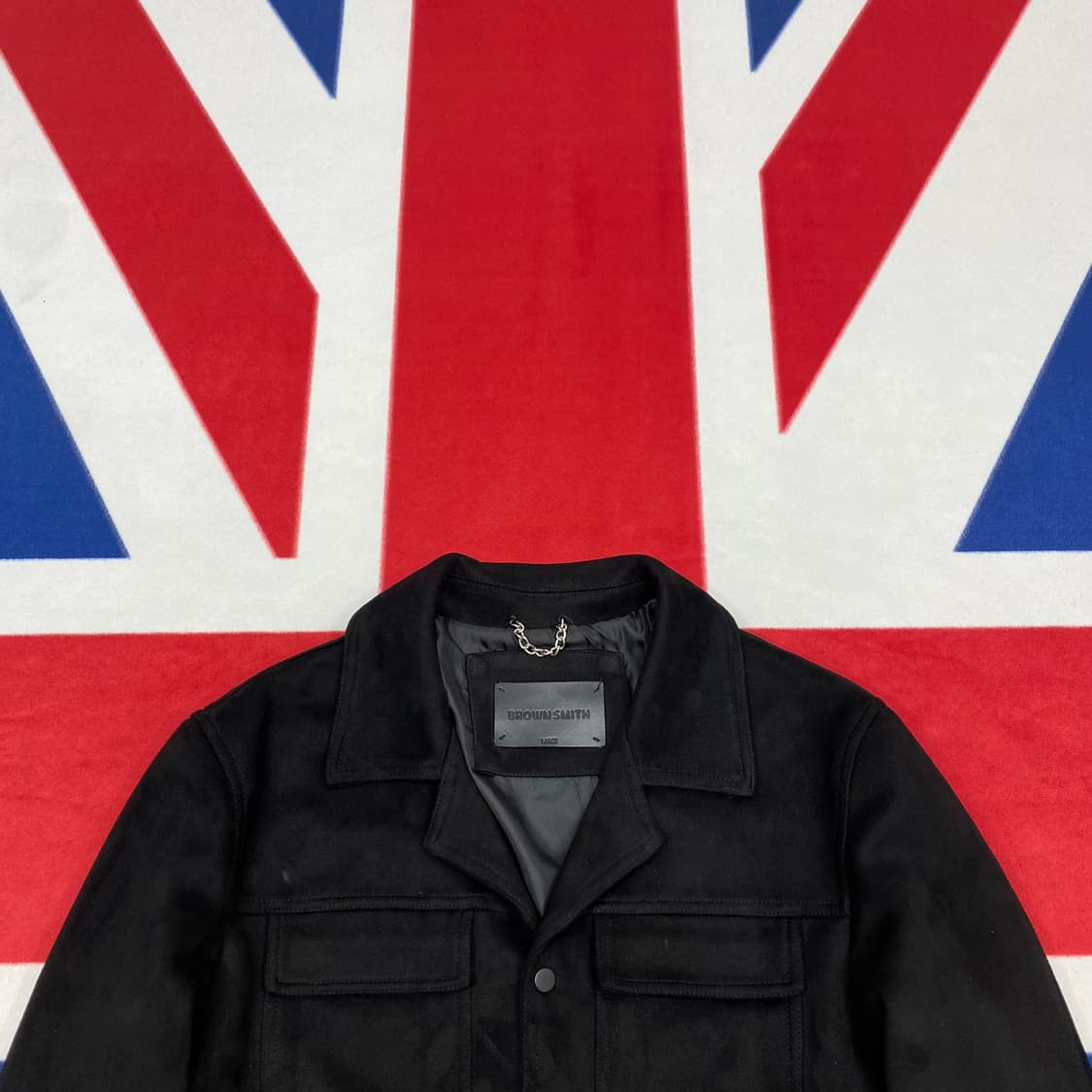 브라운스미스 스웨이드자켓 L  상품이미지3