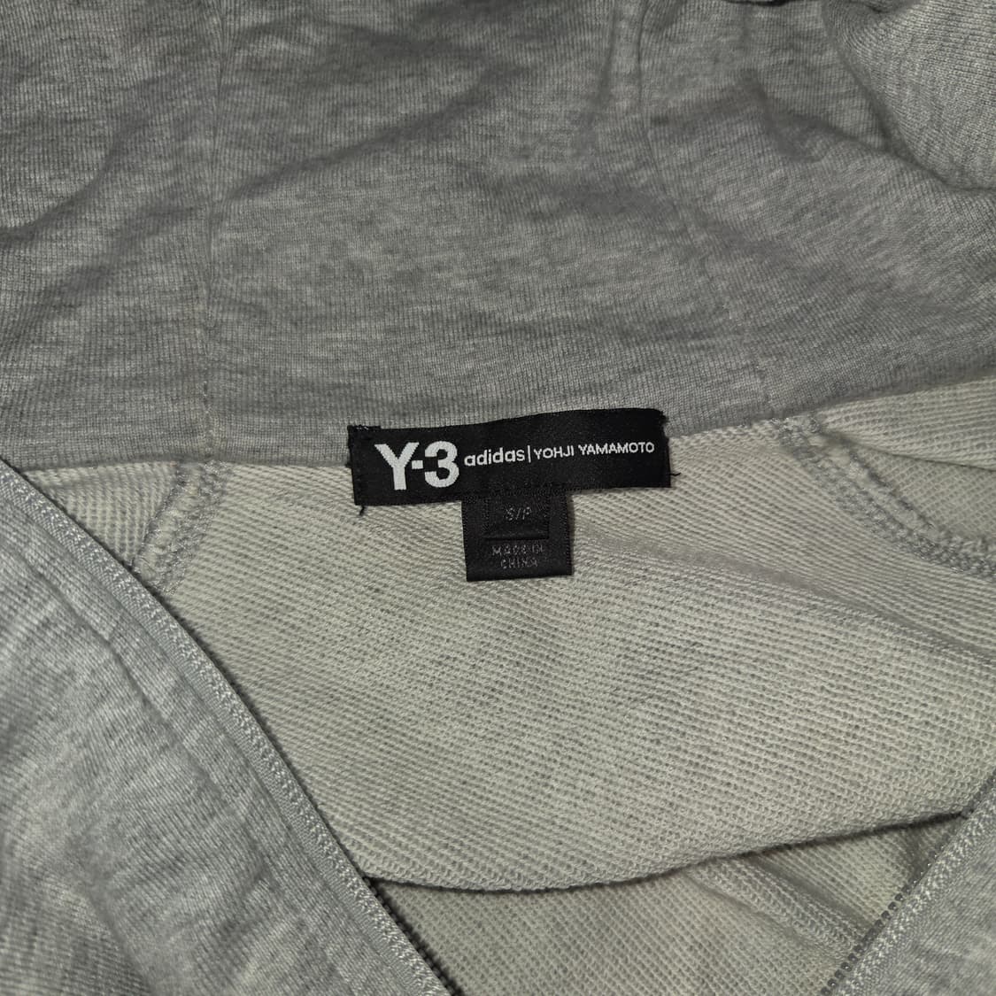 Y-3 X 아디다스 빅로고 투웨이 후드집업 (S)
 상품이미지7
