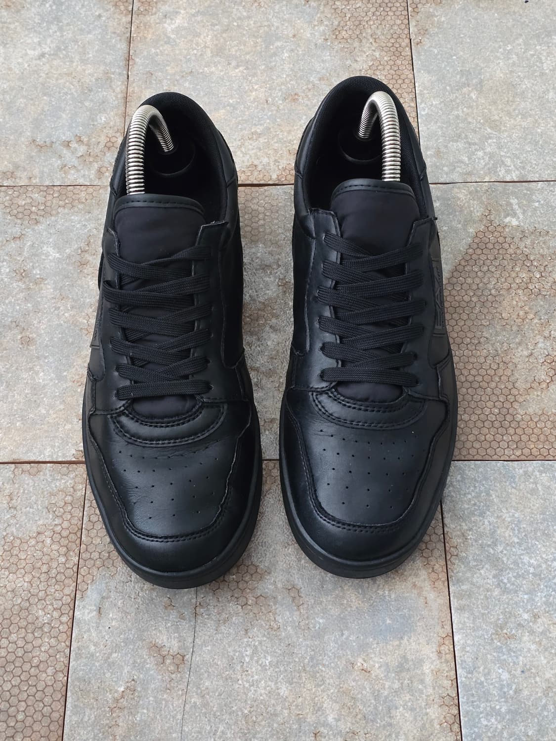 (265)엠포리오 아르마니 블랙 레더 상품이미지2