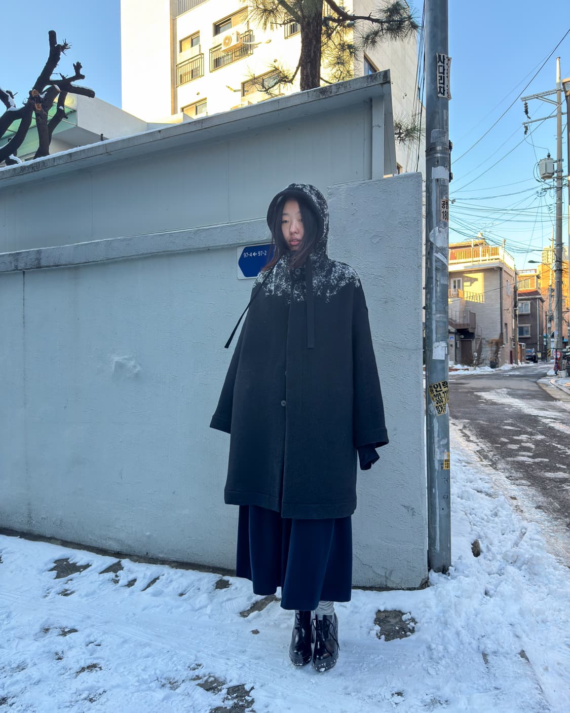 Sinya Kozuka 18fw  Snowing Coat/ 1 상품이미지1