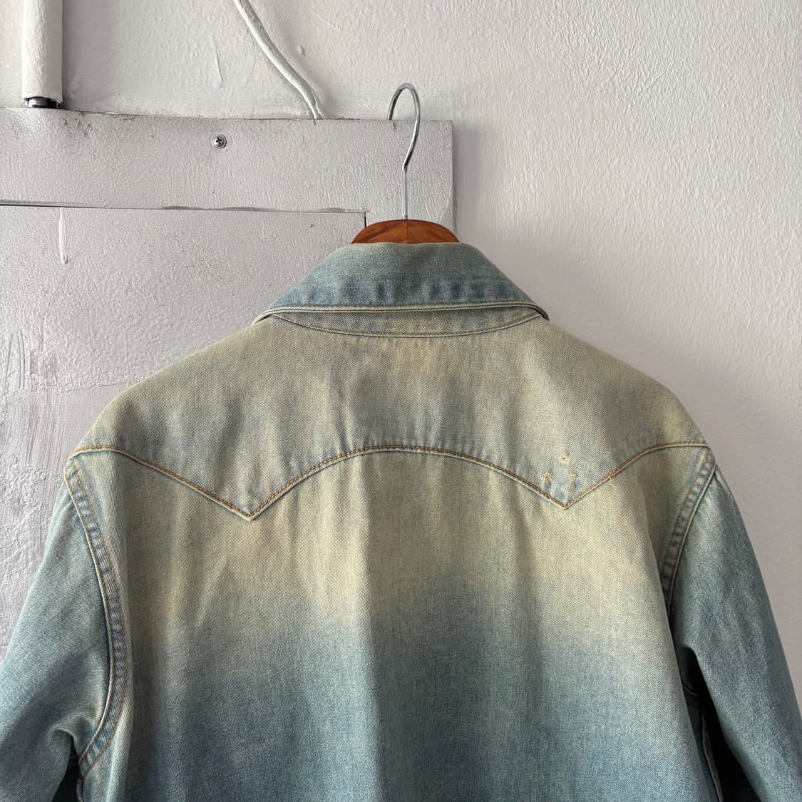 넘버나인 타카히로 미야시타 디스트레스 웨스턴 셔츠 상품이미지8