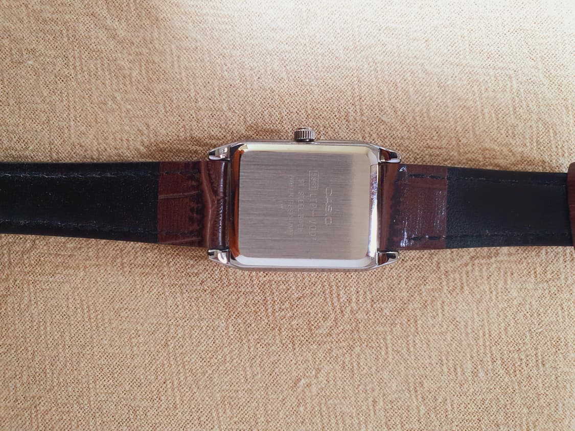 카시오ltp-v0007L 브라운 가죽시계 상품이미지3