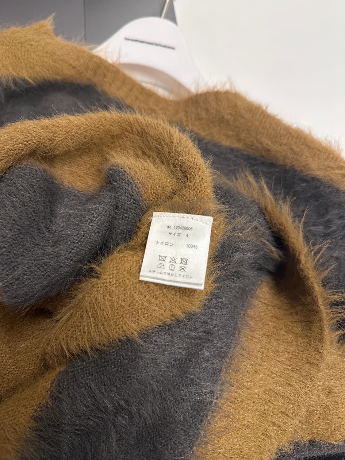 넘버나인 모헤어 스트라이프 스웨터 상품이미지6