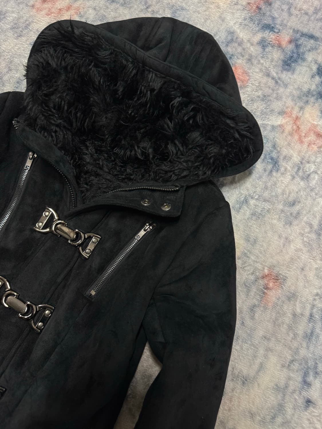 Unknown swede trimming fur fireman jacke 상품이미지4