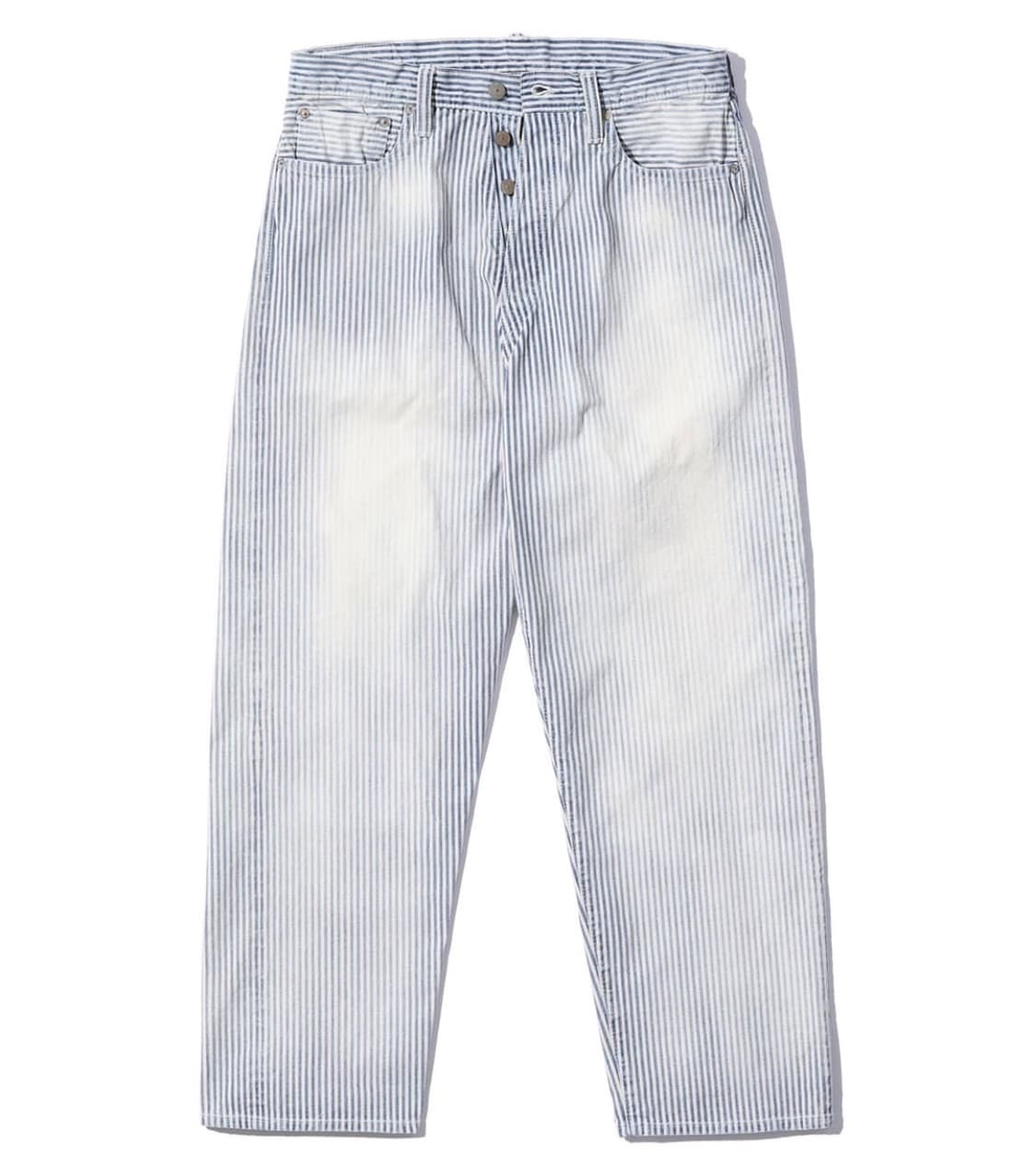 슈가케인 히코리 스트라이프 5포켓 와이드 팬츠 에이지드 상품이미지4