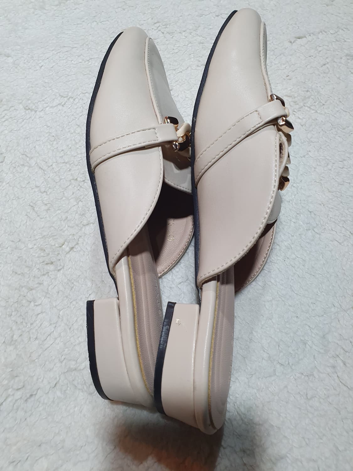 더스타일 체인 장식 여성 뮬 슬리퍼 245mm 상품이미지6