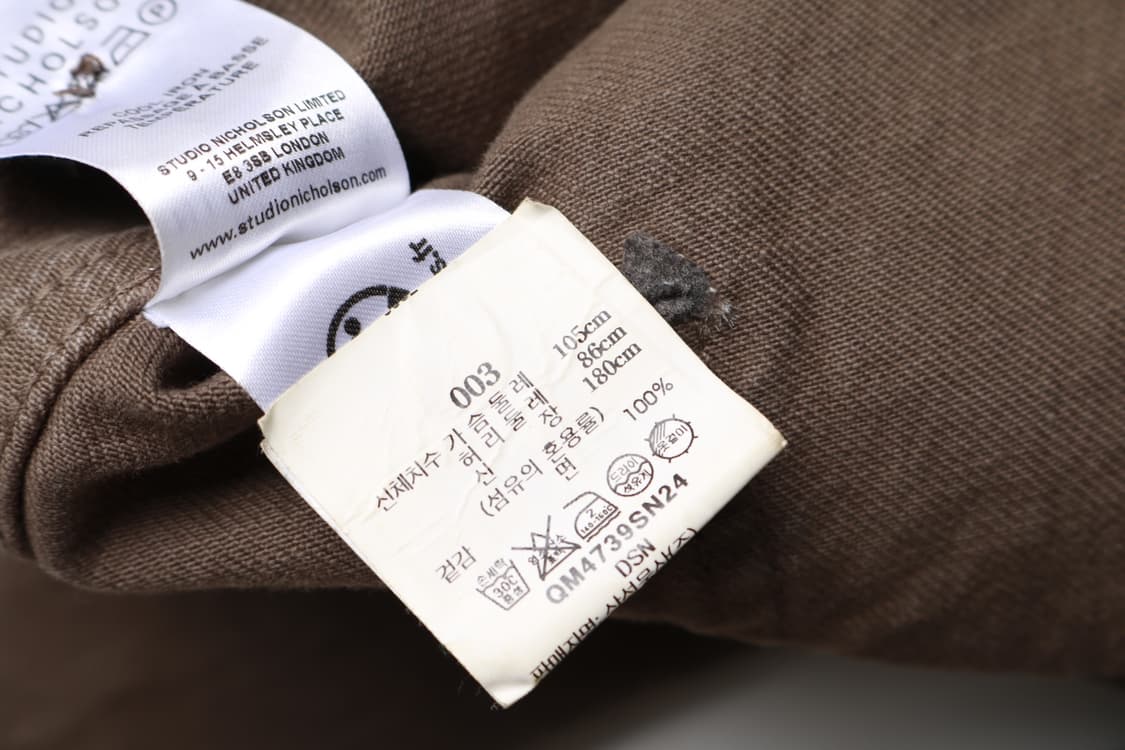 [L] 스튜디오 니콜슨 포인티드 칼라 데님자켓 상품이미지5