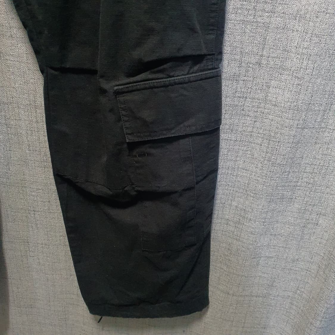 노매뉴얼 남성 블랙 카고 바지  상품이미지3