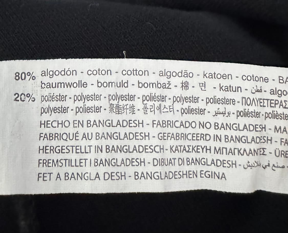 ZARA 자라 블랙 롱 반팔티  상품이미지10