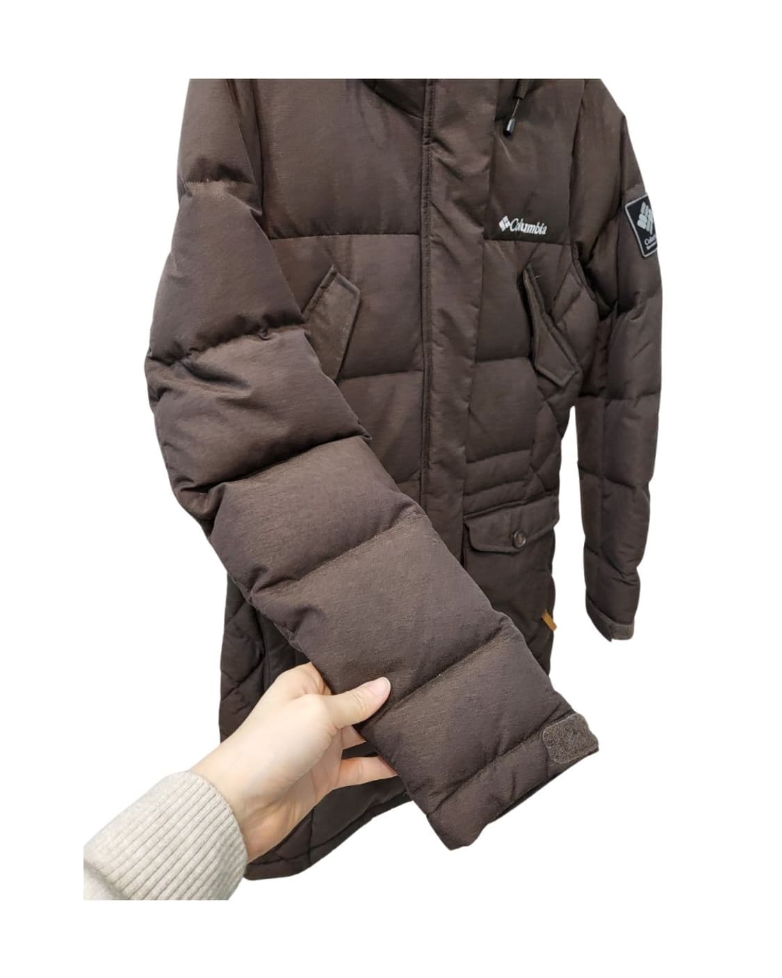 콜롬비아 여성 롱패딩 S 사이즈입니다 상품이미지2