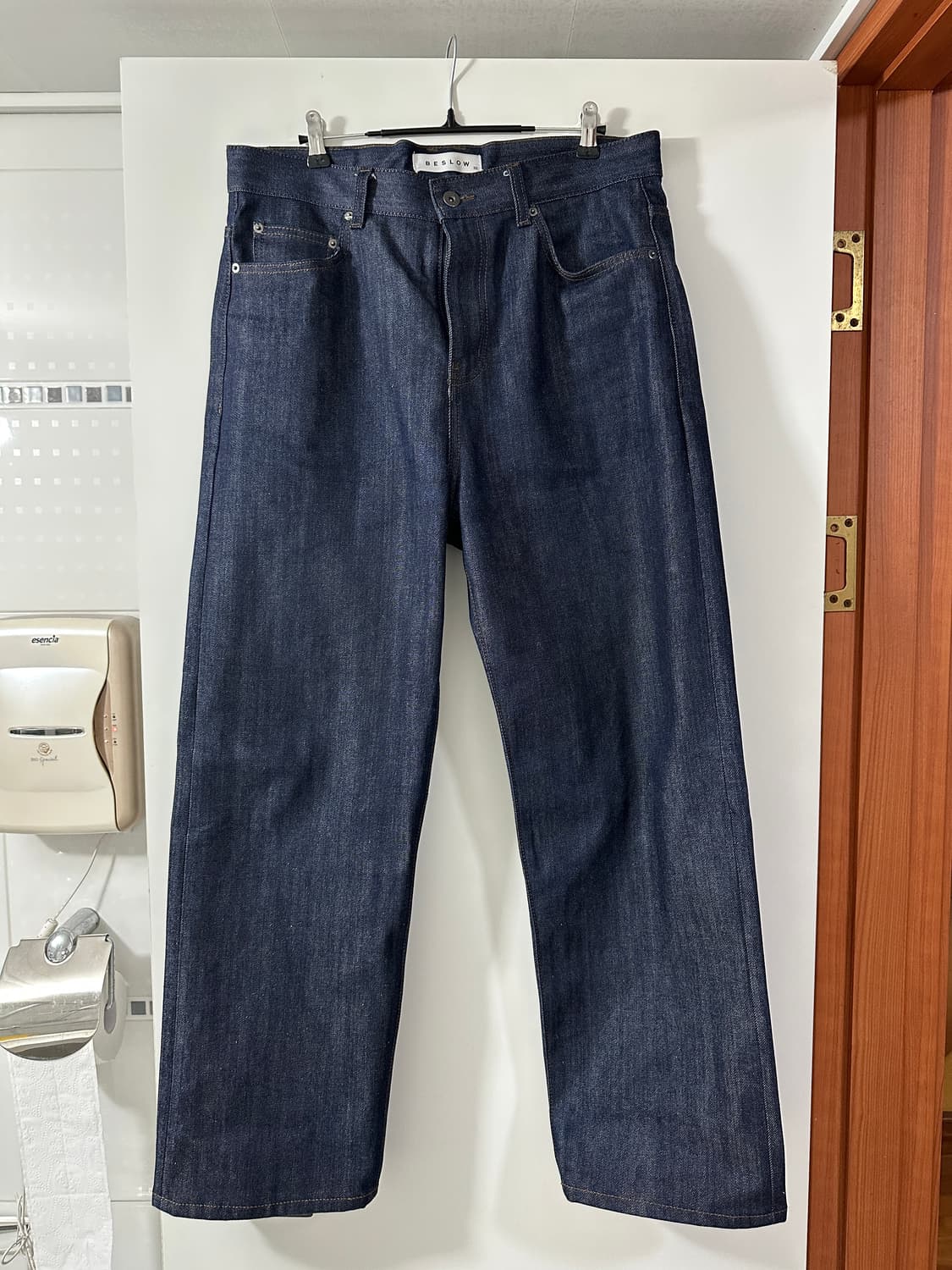 비슬로우 와이드 셀비지 데님 32 상품이미지1