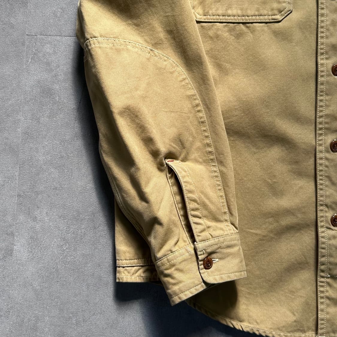 브론슨 베이지 워크 셔츠 (va.100) 상품이미지4