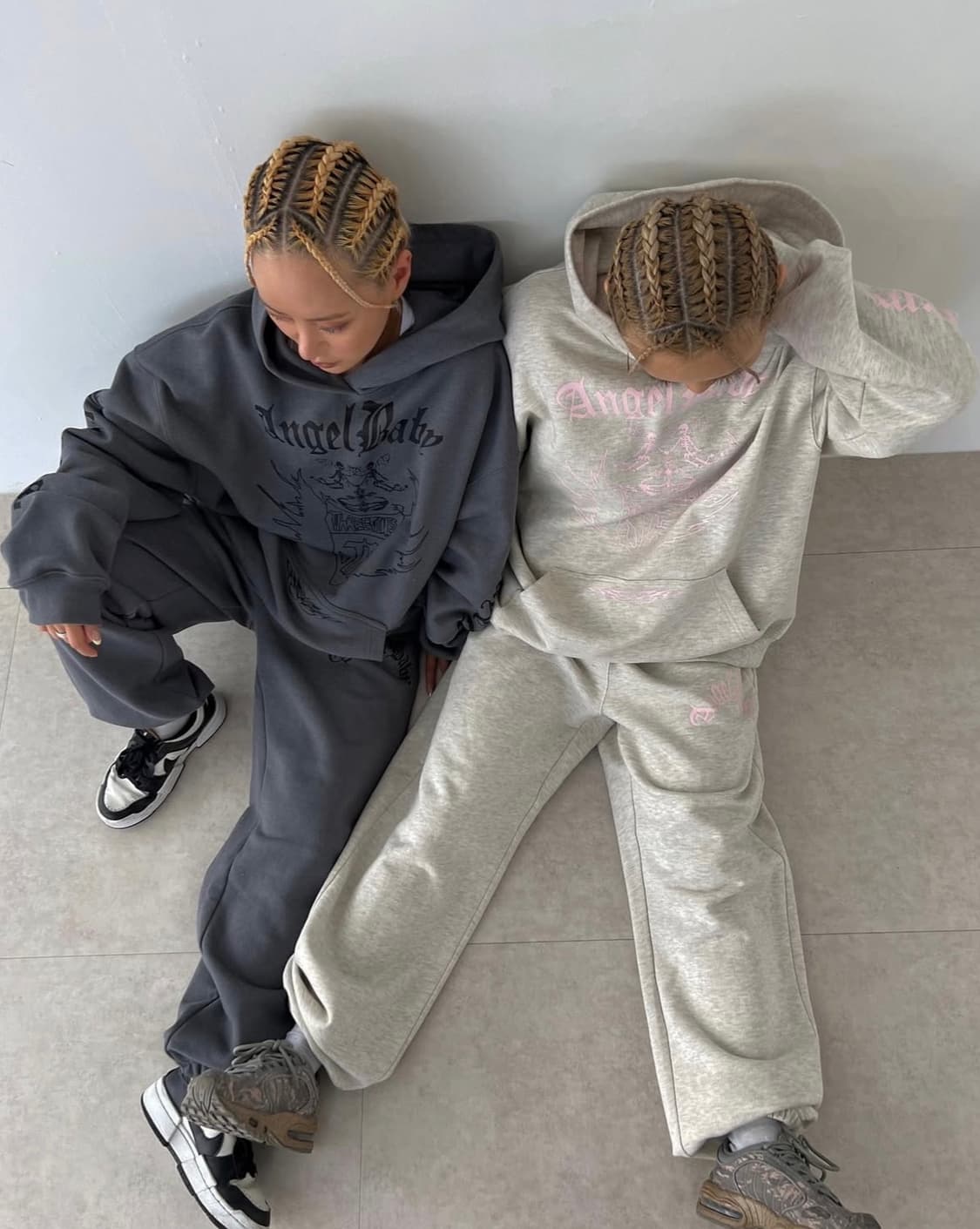 쓰리타임즈 엔젤 베이비 후드 세트 상품이미지5