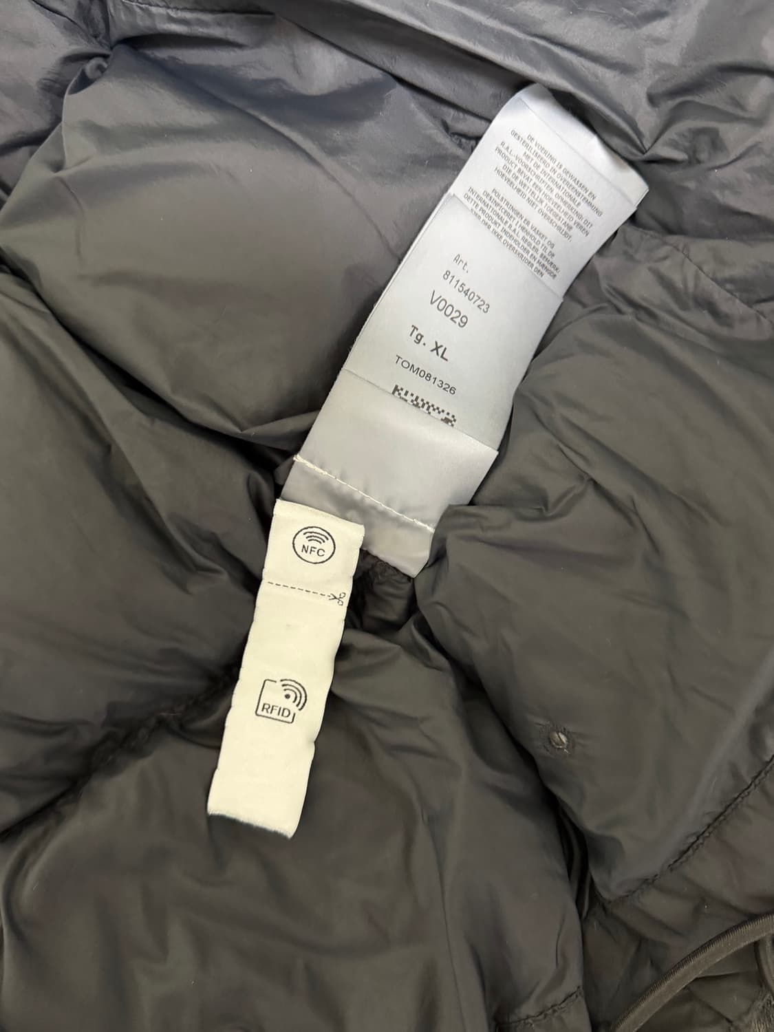 스톤아일랜드 크링크랩스 후드 자켓 24fw XL 상품이미지3