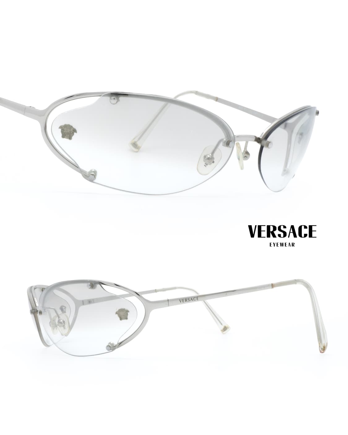 Versace N37 Medusa Sunglasses (2001) 상품이미지3