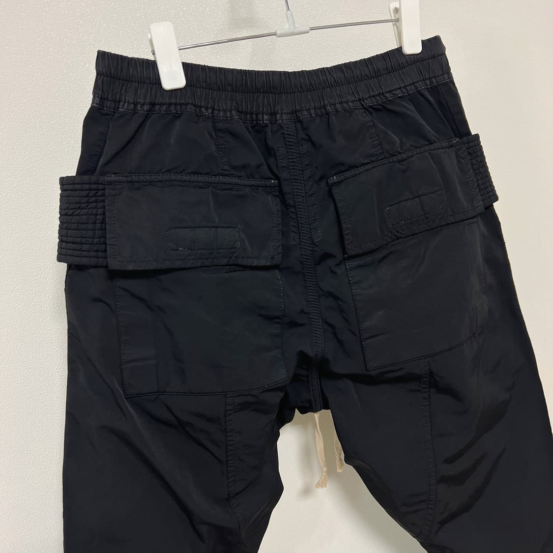 릭오웬스 14FW 다크쉐도우 태권도 카고 팬츠 블랙 상품이미지5