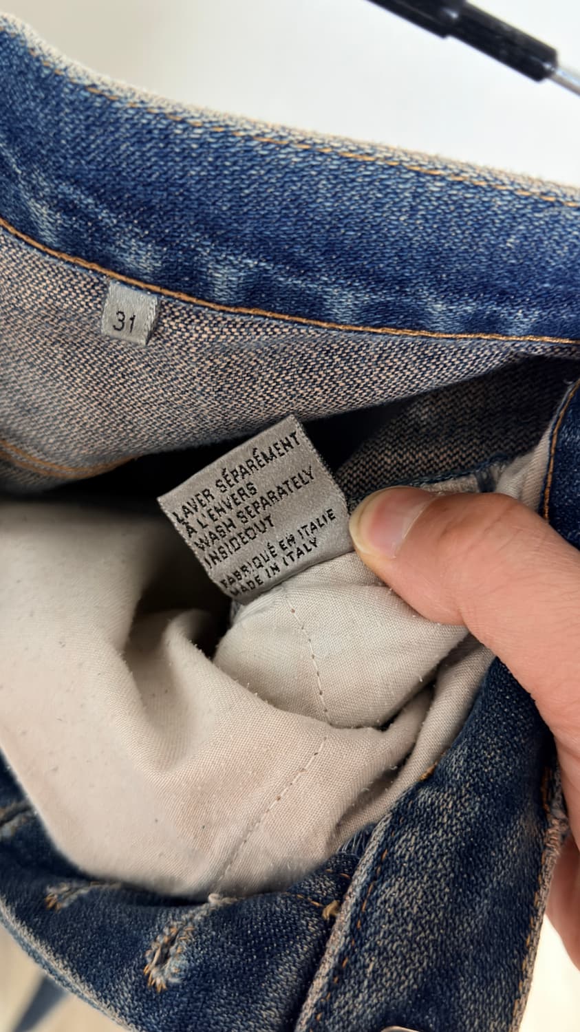 디올옴므 05aw 글램기 워싱진 31 상품이미지7