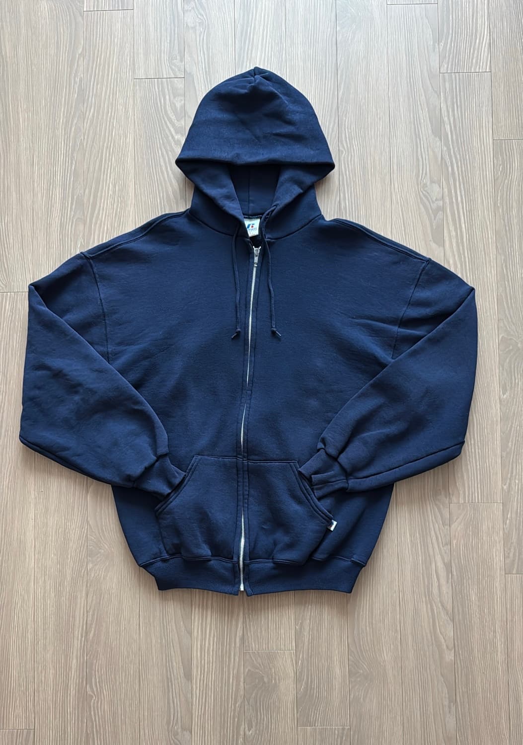 2000s 러셀 애슬레틱 후드 집업 상품이미지2