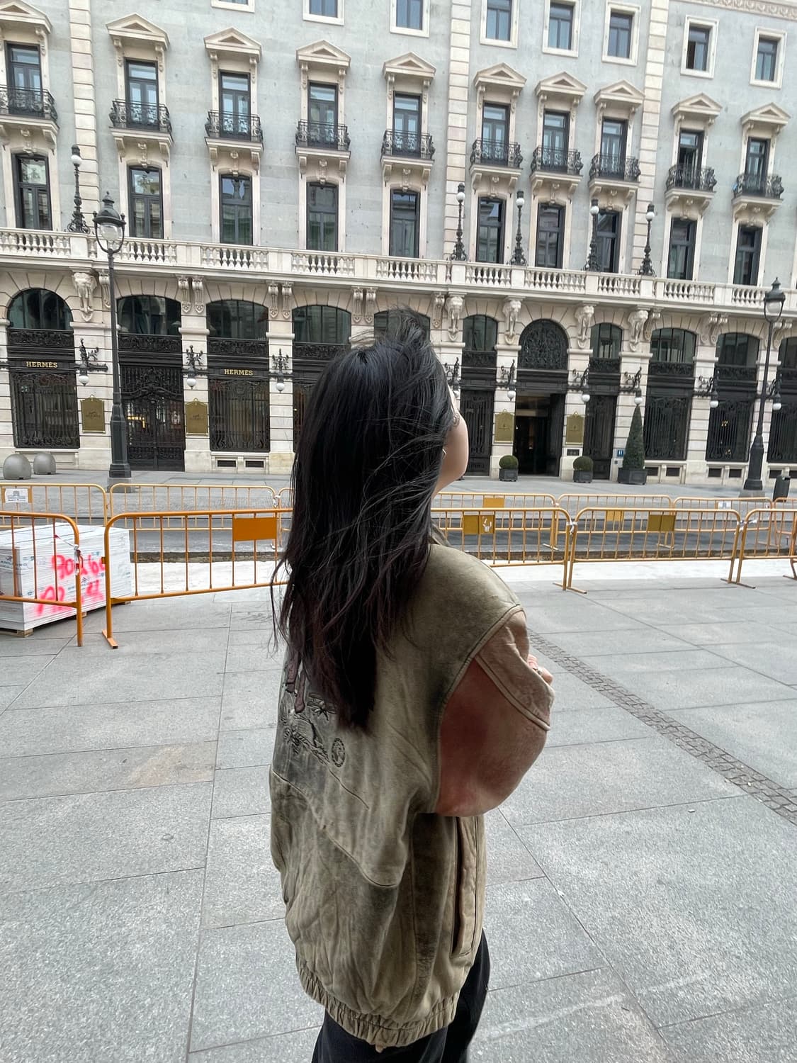 빈티지 투컬러 가죽자켓 상품이미지5