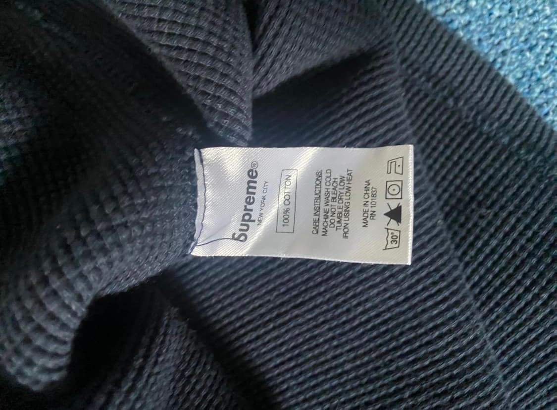 슈프림 투톤 와플 니트 후드 상품이미지4