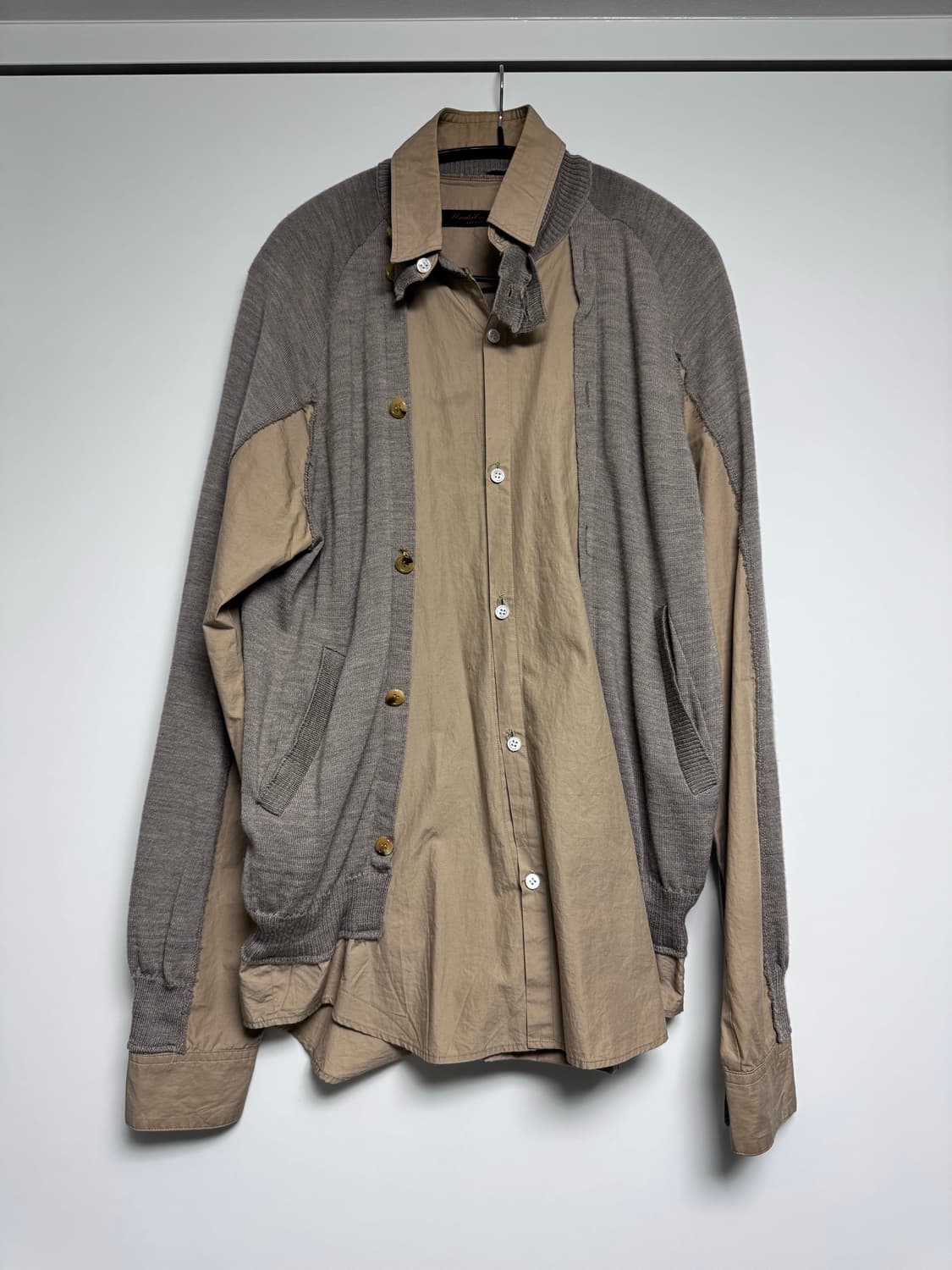 언더커버 도킹 셔츠가디건 상품이미지1