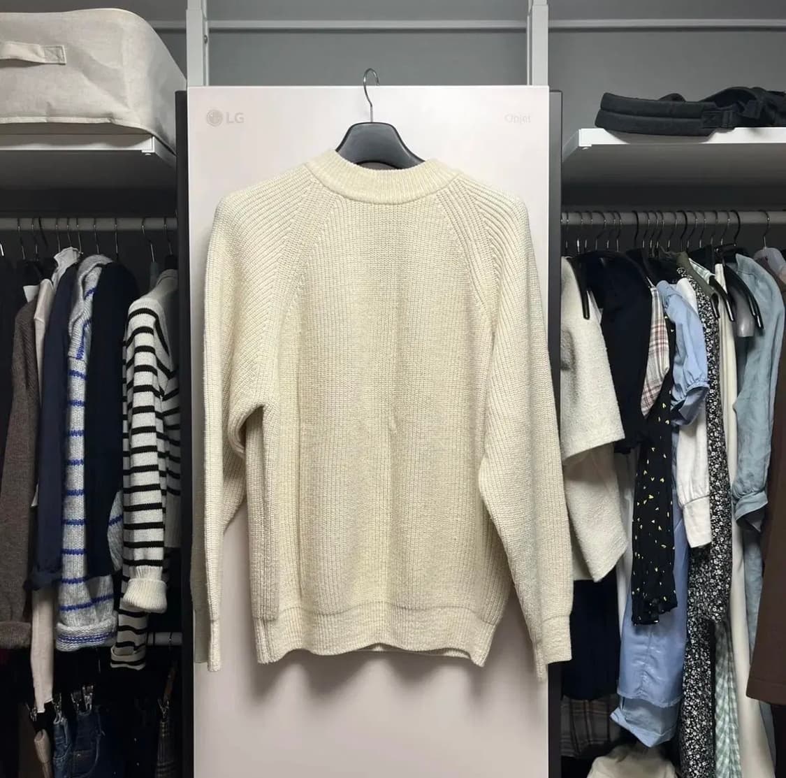 토마스모어 하찌 반목 니트 크림 (L) 상품이미지3